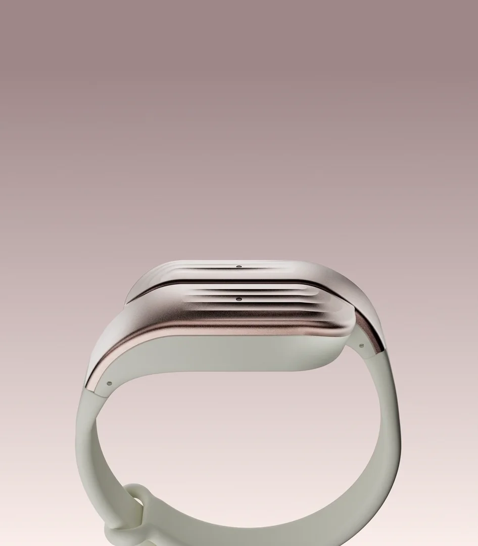 The Clair wearable in the final frame of the company’s opening animation